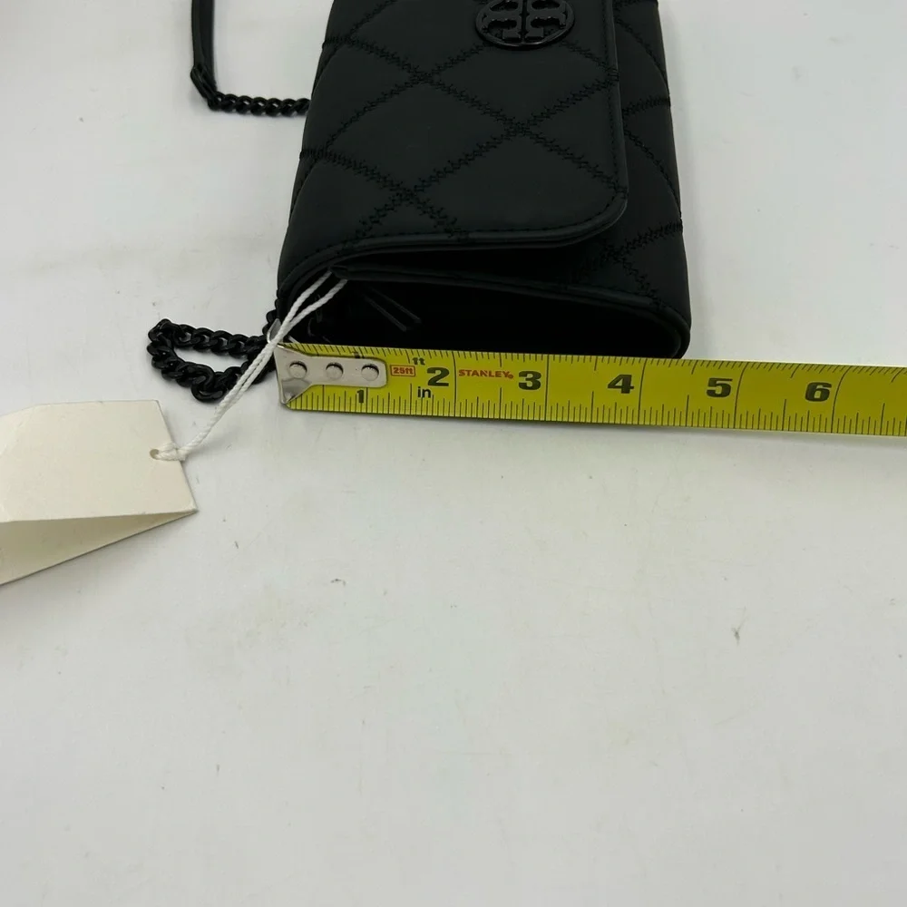 Women's Tory Burch matte chain wallet Crossbody NWT
